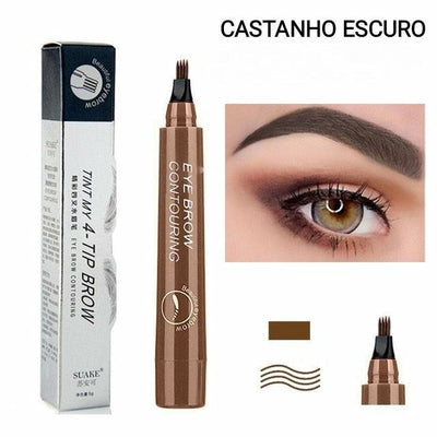 BrowLuxe™ - Caneta Fio a Fio Efeito Microblading 24h (Compre 1 - Leve 2)