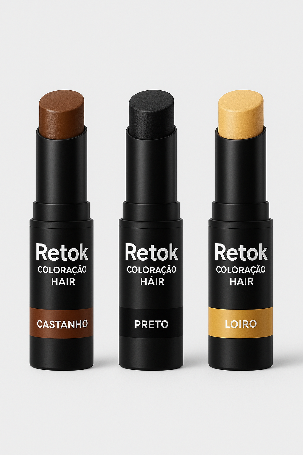 Batom Para Retoque Cabelos Brancos - Retok
