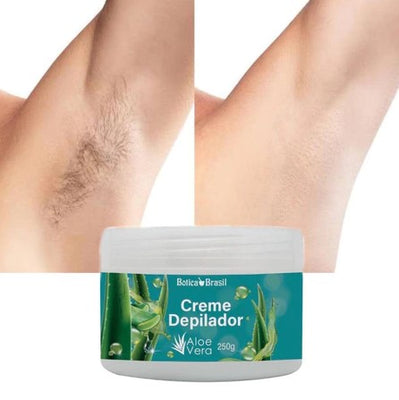 DepilaSoft™ – Creme Depilador Corpo & Rosto com Aloe Vera
