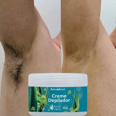 DepilaSoft™ – Creme Depilador Corpo & Rosto com Aloe Vera