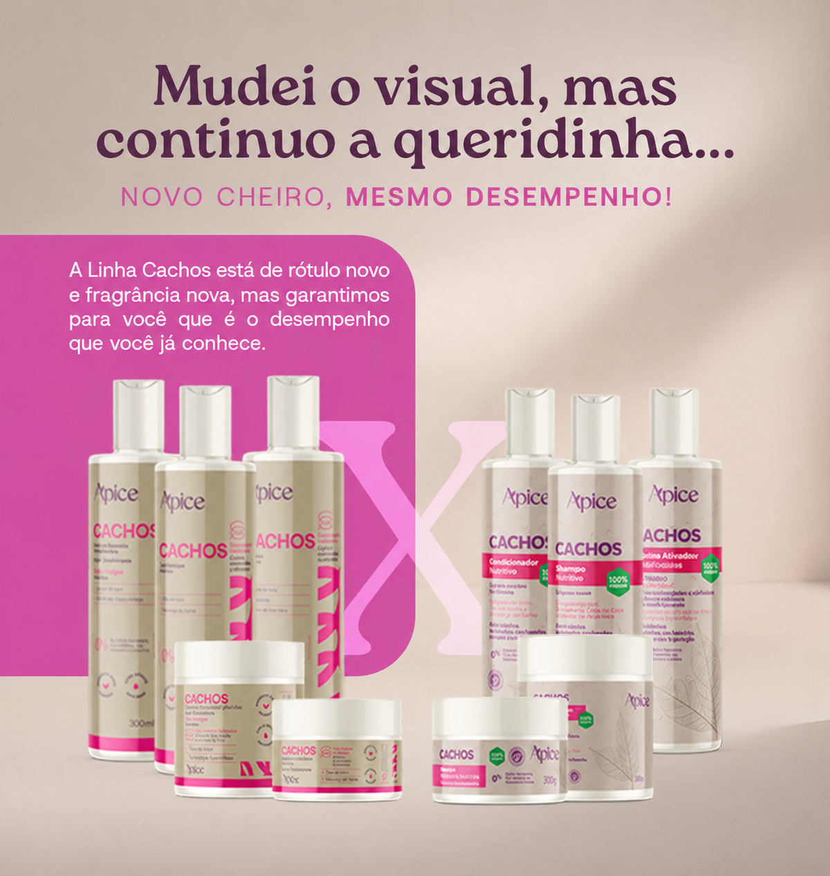Ativador e Modelador Anti-Frizz Cachos 500g