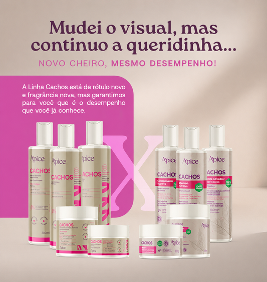 Ativador e Modelador Anti-Frizz Cachos 500g
