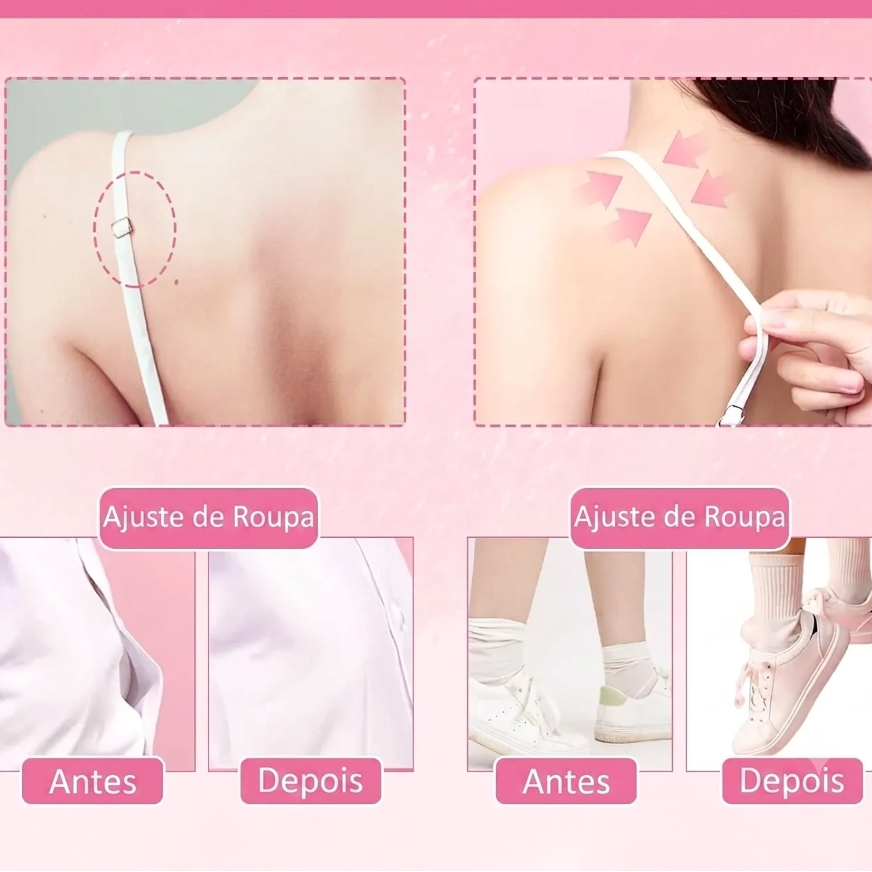 Adesivo Corporal Roll-On | FashionFix™ - Mantenha suas roupas no lugar