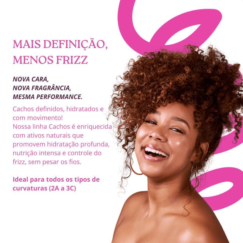 Ativador e Modelador Anti-Frizz Cachos 500g