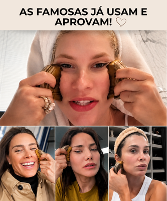 GlowFace - Escova de Drenagem Linfática Facial
