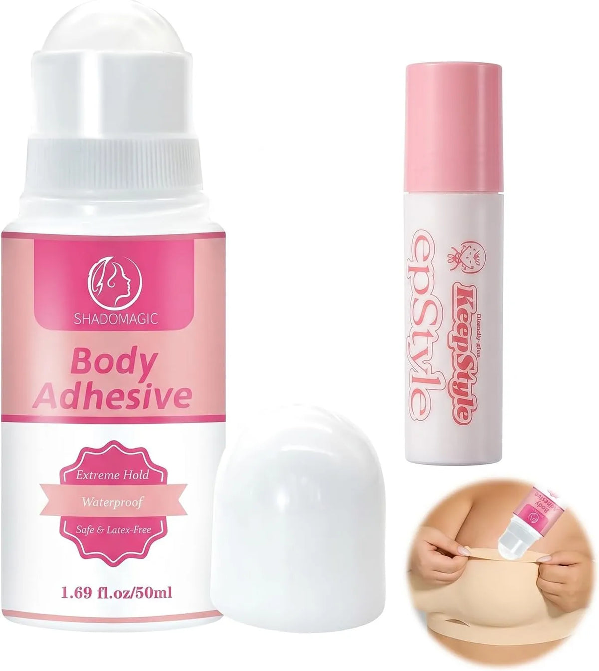 Adesivo Corporal Roll-On | FashionFix™ - Mantenha suas roupas no lugar